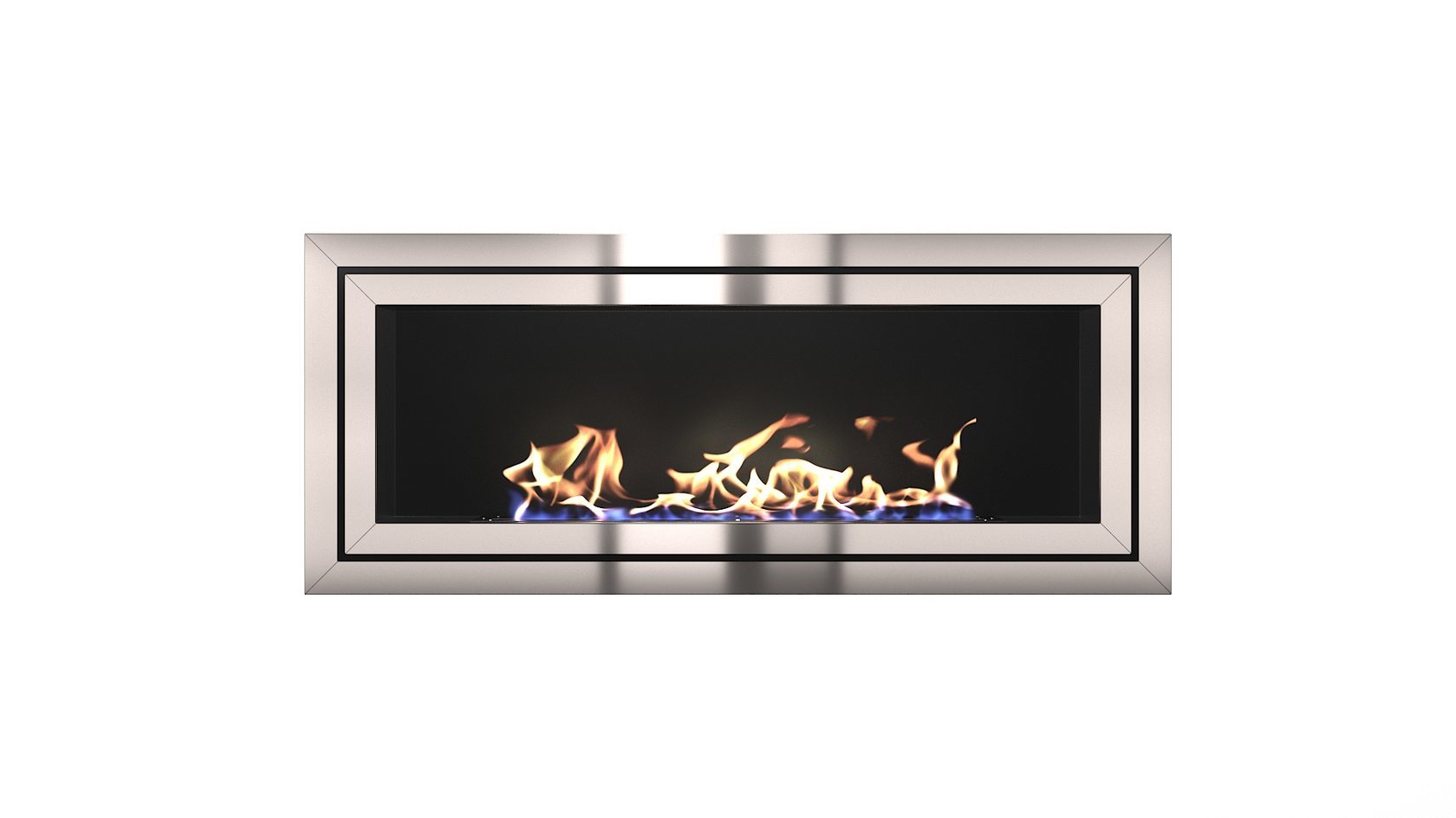 Биокамин "Русский огонь" Стенли 1200V встраиваемый с защитным и декоративным стеклом по цене 51 100 руб.