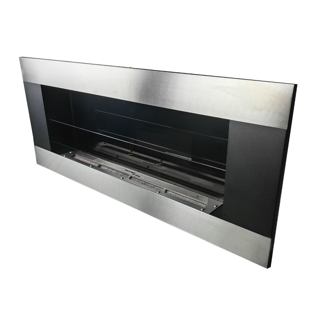 Биокамин "Русский огонь" Модерн 1200V встраиваемый с защитным и декоративным стеклом по цене 48 100 руб.