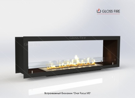 Встраиваемый биокамин Очаг Focus MS-арт.003 по цене 63 800 руб.