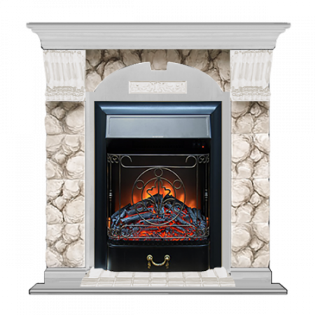 Арочный Карелия (беленый дуб)+Majestic Black Арочный Карелия (беленый дуб)+Majestic Black