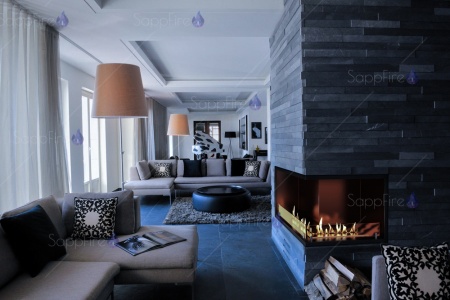 Биокамин для угловой стены 700 (SappFire) по цене 107 680 руб.