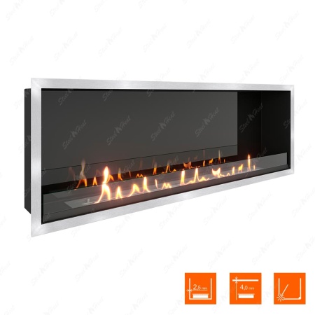 Биокамин SteelHeat LEADER-SH 1300 стекло + стемалит Биокамин SteelHeat LEADER-SH 1300 стекло + стемалит по цене 70 350 руб.