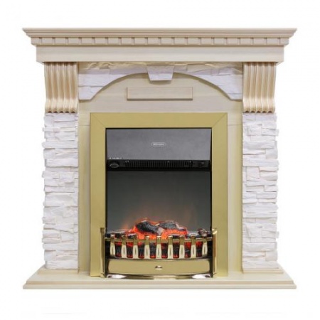 Dublin арочный сланец крем (слоновая кость)+Lydon Brass Dublin арочный сланец крем (слоновая кость)+Lydon Brass