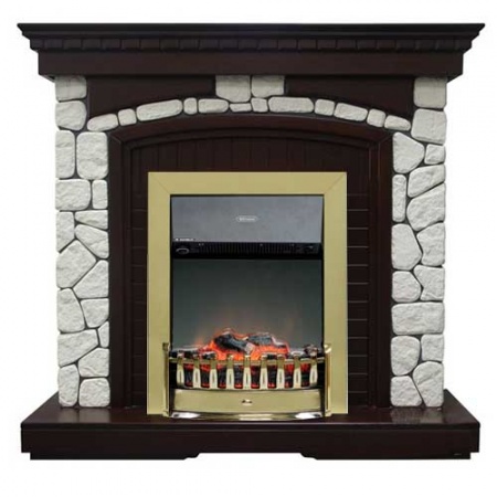 Glasgow белый (темный дуб)+Lydon Brass