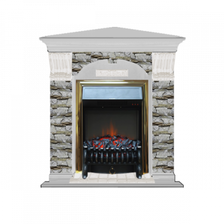 Арочный Алтай угловой (беленый дуб)+Fobos Brass Арочный Алтай угловой (беленый дуб)+Fobos Brass